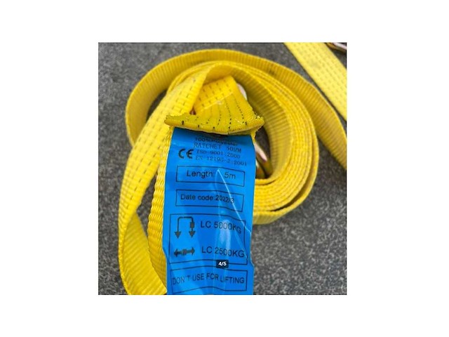 Spanbanden sjorbanden ratelbanden (150x) - afbeelding 6 van  7