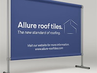 Spandoekframe/ banner 190 cm x 160cm 1 stuk - afbeelding 3 van  3