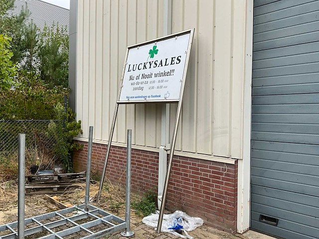 Spandoekframe rvs - afbeelding 1 van  2