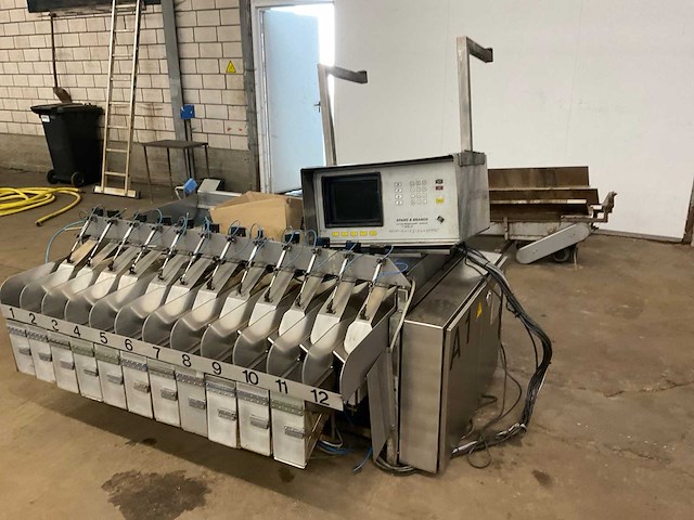 Spang & brands - cp 800 - 12 kops zak weegmachine - 1993 - afbeelding 1 van  12