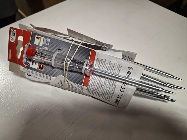 Spanningzoekers 100 mm 6 stuks - afbeelding 1 van  3