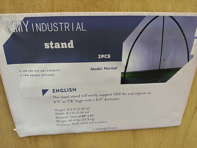 Spantent/hangtent - afbeelding 1 van  3