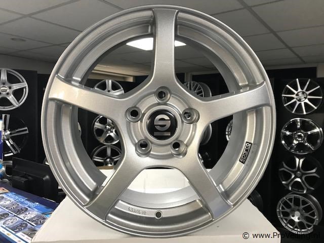 Sparco rtt aluminium velgenset - 5x114.3 6.5j et45 - afbeelding 1 van  1