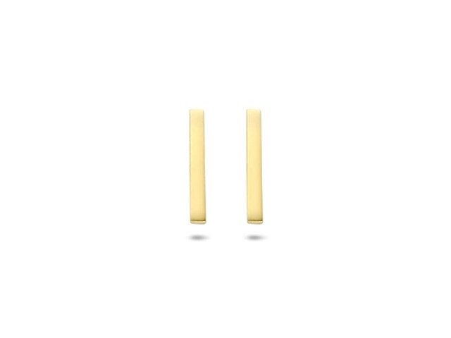 Sparkle14 balkje dames oorknoppen 8.5 mm - afbeelding 1 van  3