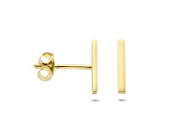Sparkle14 balkje dames oorknoppen 8.5 mm - afbeelding 2 van  3