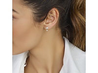 Sparkle14 oorhangers zirkonia goud - afbeelding 4 van  4