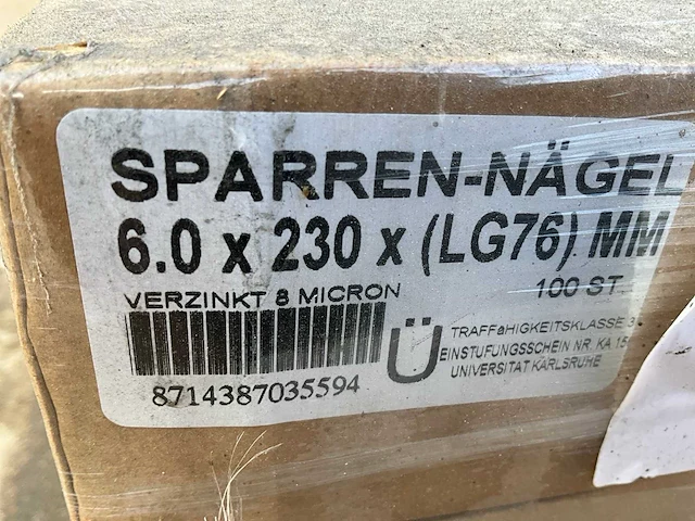 Sparren nagel spijkers - afbeelding 4 van  4