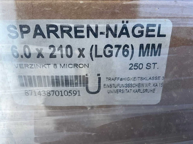 Sparren nagel spijkers - afbeelding 5 van  5
