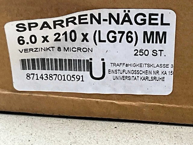 Sparren nagel spijkers - afbeelding 4 van  4