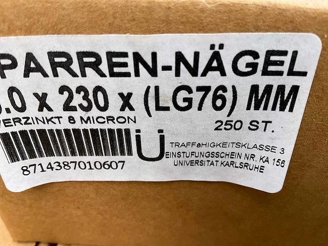 Sparren nagel spijkers - afbeelding 3 van  3