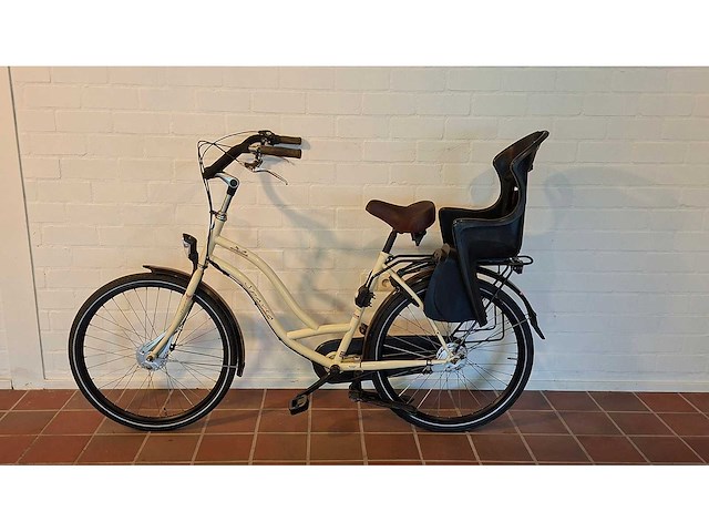 Sparta amazone classic damesfiets creme - afbeelding 1 van  6