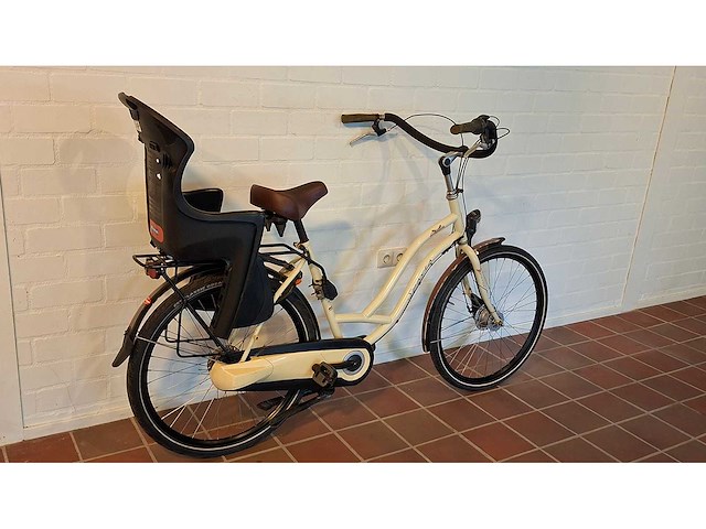 Sparta amazone classic damesfiets creme - afbeelding 6 van  6