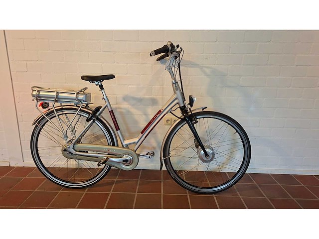 Sparta c3 e-motion elektrische damesfiets dames fiets grijs - afbeelding 4 van  7