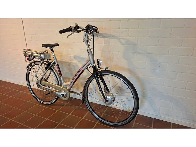 Sparta c3 e-motion elektrische damesfiets dames fiets grijs - afbeelding 5 van  7