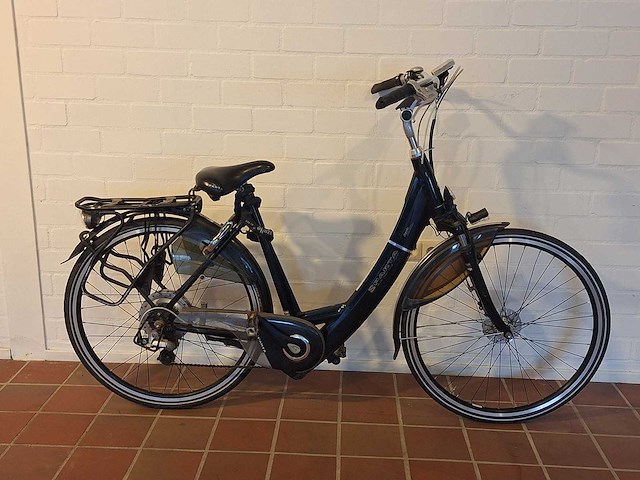 Sparta ion black line elektrische damesfiets dames fiets - afbeelding 4 van  8