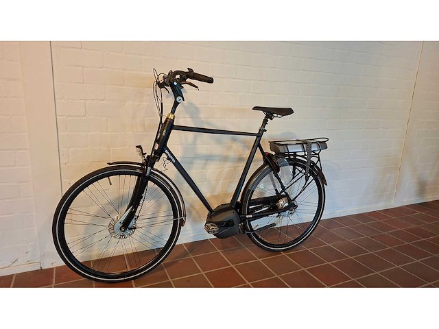 Sparta m7i elektrische herenfiets heren fiets zwart middenmotor - afbeelding 2 van  7