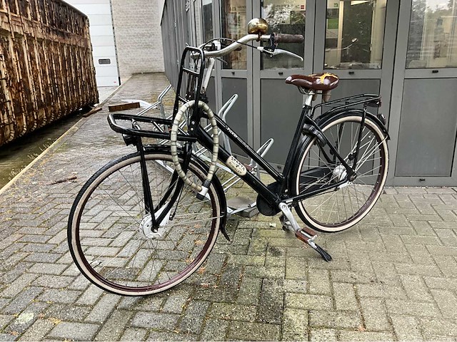 Sparta pickup deluxe damesfiets en fietsenrek - afbeelding 1 van  7