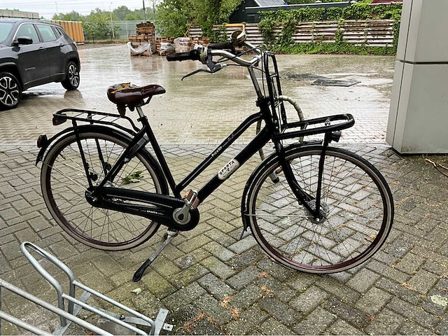 Sparta pickup deluxe damesfiets en fietsenrek - afbeelding 2 van  7