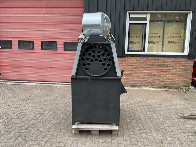 Spartan shs-100w houtkachel voor werkplaats - afbeelding 2 van  12