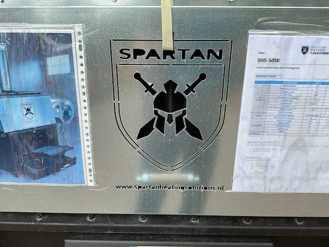 Spartan shs-50w houtkachel - afbeelding 13 van  18