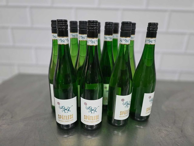 Spätlese witte wijn fles (14x) - afbeelding 1 van  4