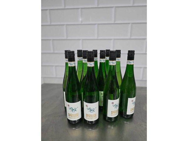 Spätlese witte wijn fles (14x) - afbeelding 3 van  4