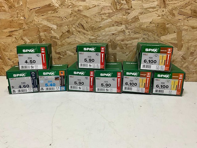 Spax partij schroeven (1100x) - afbeelding 1 van  5