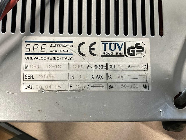 Spe cbn1 12-12 acculader (3x) - afbeelding 5 van  5