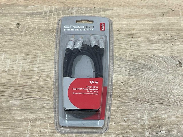 Speaka professional - cinch - aansluit kabels (10x) - afbeelding 4 van  6