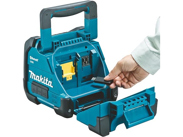 Speaker makita, 202b, zwart - afbeelding 4 van  5