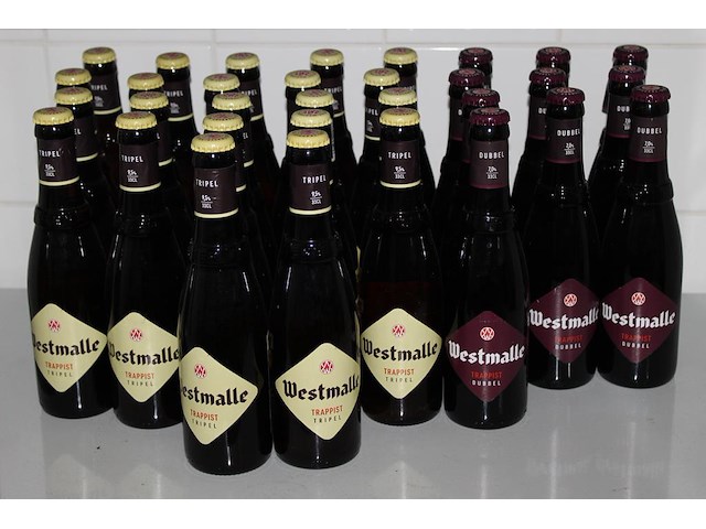 Speciaal bieren westmalle. ruim 30 flessen. - afbeelding 2 van  2