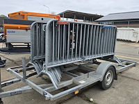 Speciaalbouw dranghek aanhanger, metaveld, c3 met 30x dranghek - afbeelding 2 van  13