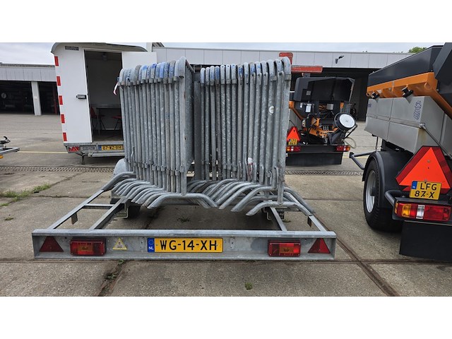 Speciaalbouw dranghek aanhanger, metaveld, c3 met 30x dranghek - afbeelding 8 van  13