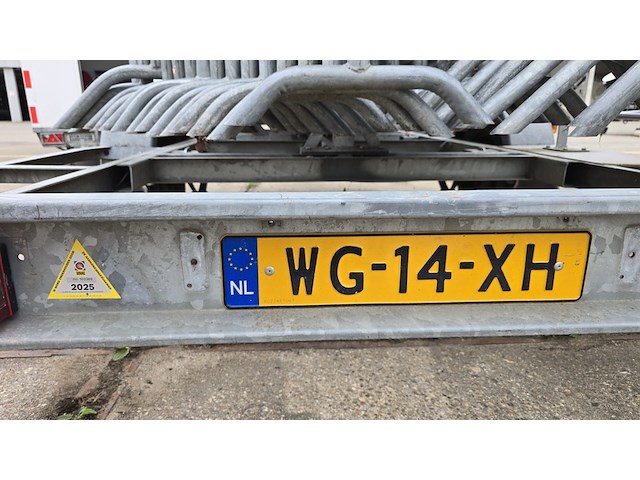 Speciaalbouw dranghek aanhanger, metaveld, c3 met 30x dranghek - afbeelding 3 van  7