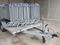 Speciaalbouw dranghek aanhanger, raaij, vr-eg-13 met 30x dranghek, 2015