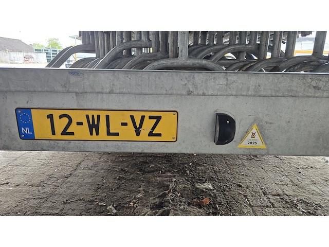 Speciaalbouw dranghek aanhanger, raaij, vr-eg-13 met 30x dranghek, 2015 - afbeelding 7 van  7