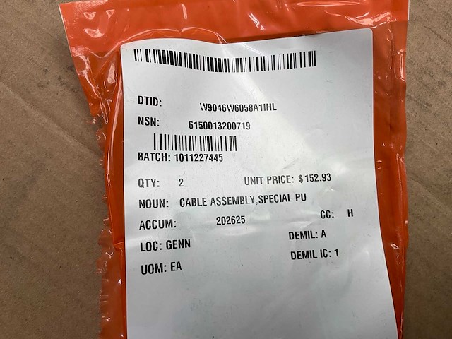 Special cable assembly (2x) - afbeelding 3 van  4