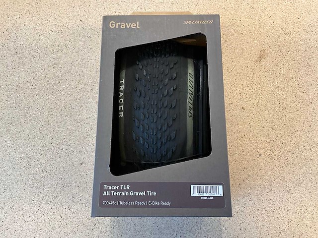 Specialized gravel tracer tlr tan fietsband - 700x45c (2x) - afbeelding 2 van  3