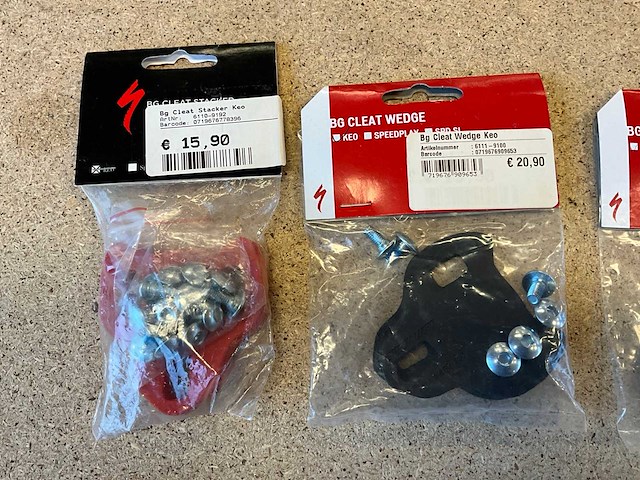 Specialized keo/spd sl/speedplay diverse schoenplaatjes - afbeelding 2 van  5