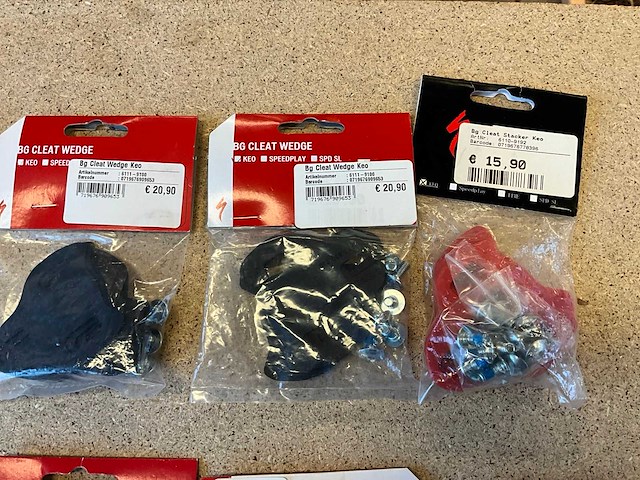 Specialized keo/spd sl/speedplay diverse schoenplaatjes - afbeelding 3 van  5