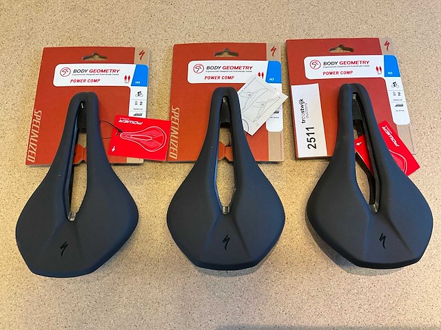 Specialized power comp zadel - 143mm (3x) - afbeelding 1 van  4