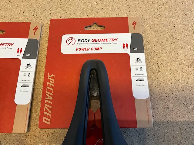 Specialized power comp zadel - 168mm (2x) - afbeelding 2 van  3