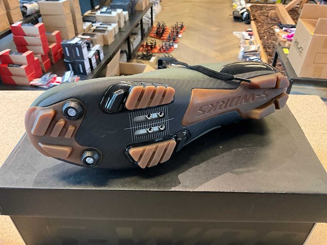 Specialized s-works recon lace fietsschoen - maat: 45 - afbeelding 4 van  5