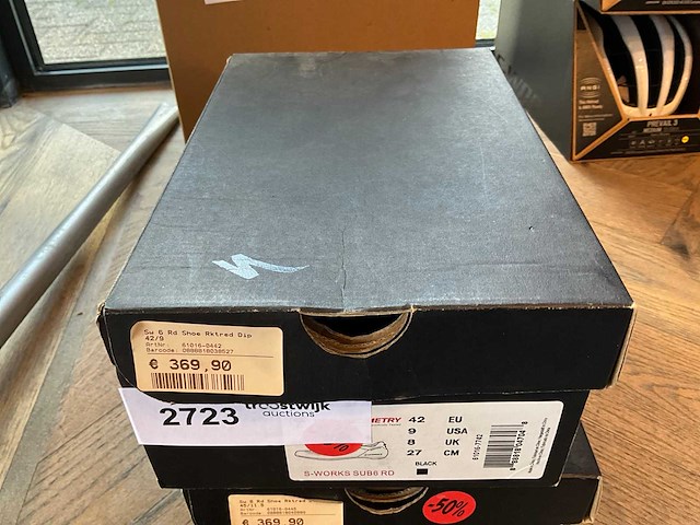 Specialized s-works sub6 rd fietsschoen - maat: 42 - afbeelding 3 van  4