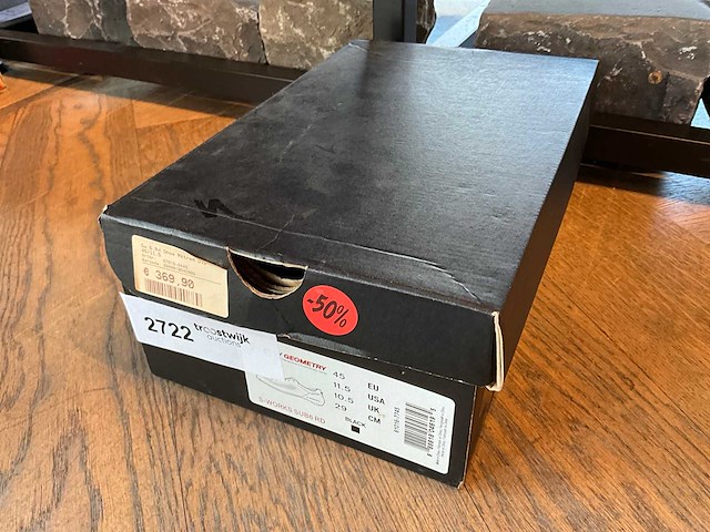 Specialized s-works sub6 rd fietsschoen - maat: 45 - afbeelding 4 van  5