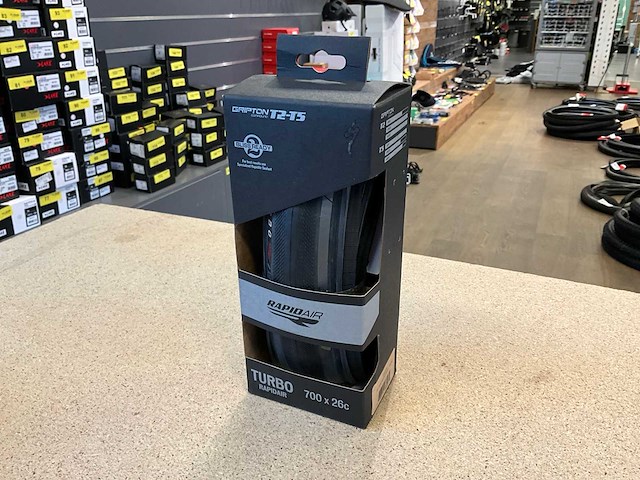 Specialized turbo rapidair fietsband - 700x26c (3x) - afbeelding 1 van  4