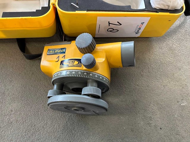 Spectra al220 waterpasinstrument - afbeelding 4 van  4