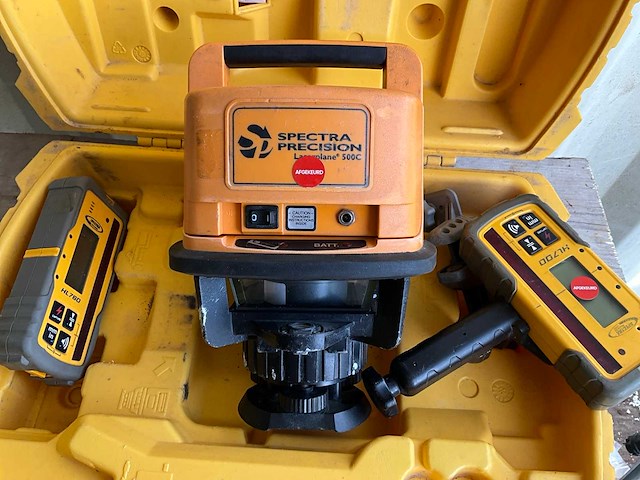 Spectra laserplane 500c bouwlaser - afbeelding 3 van  6