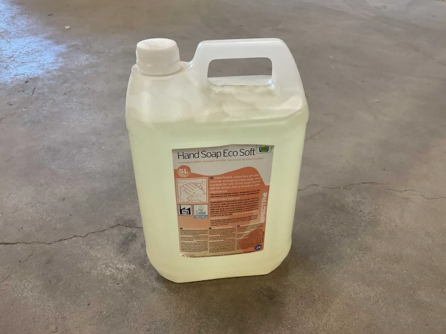 Spectro hand soap eco soft jerrycan á 5l handzeep (37x) - afbeelding 1 van  3