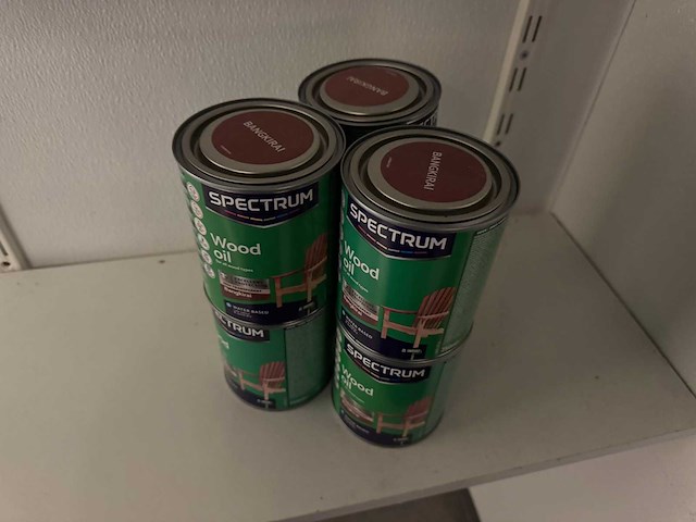 Spectrum - blik houtolie (6x) - afbeelding 2 van  2
